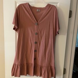ASOS button dress